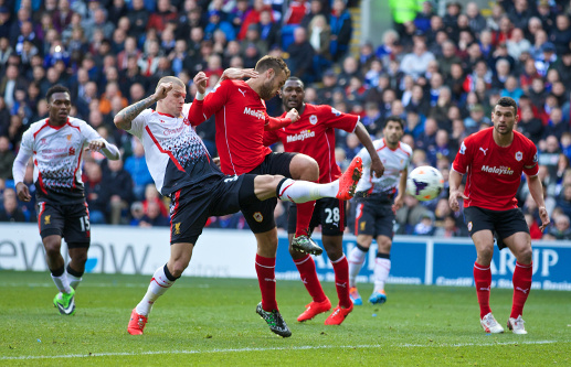 Cardiff City 3 - 6 Liverpool FC Match Picture